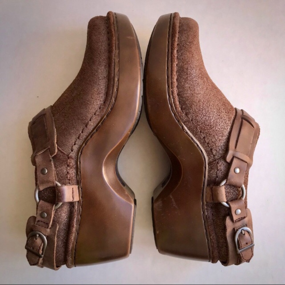 Ariat Western Clogs Women’s 10 Brown Leather Harness Mules